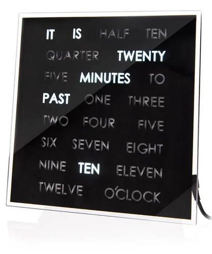 Orologio design led clock - design,