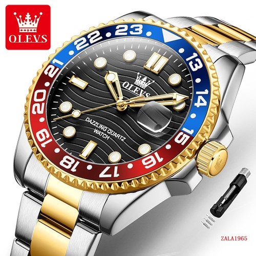 Olevs orologio uomo quarzo - orologio,